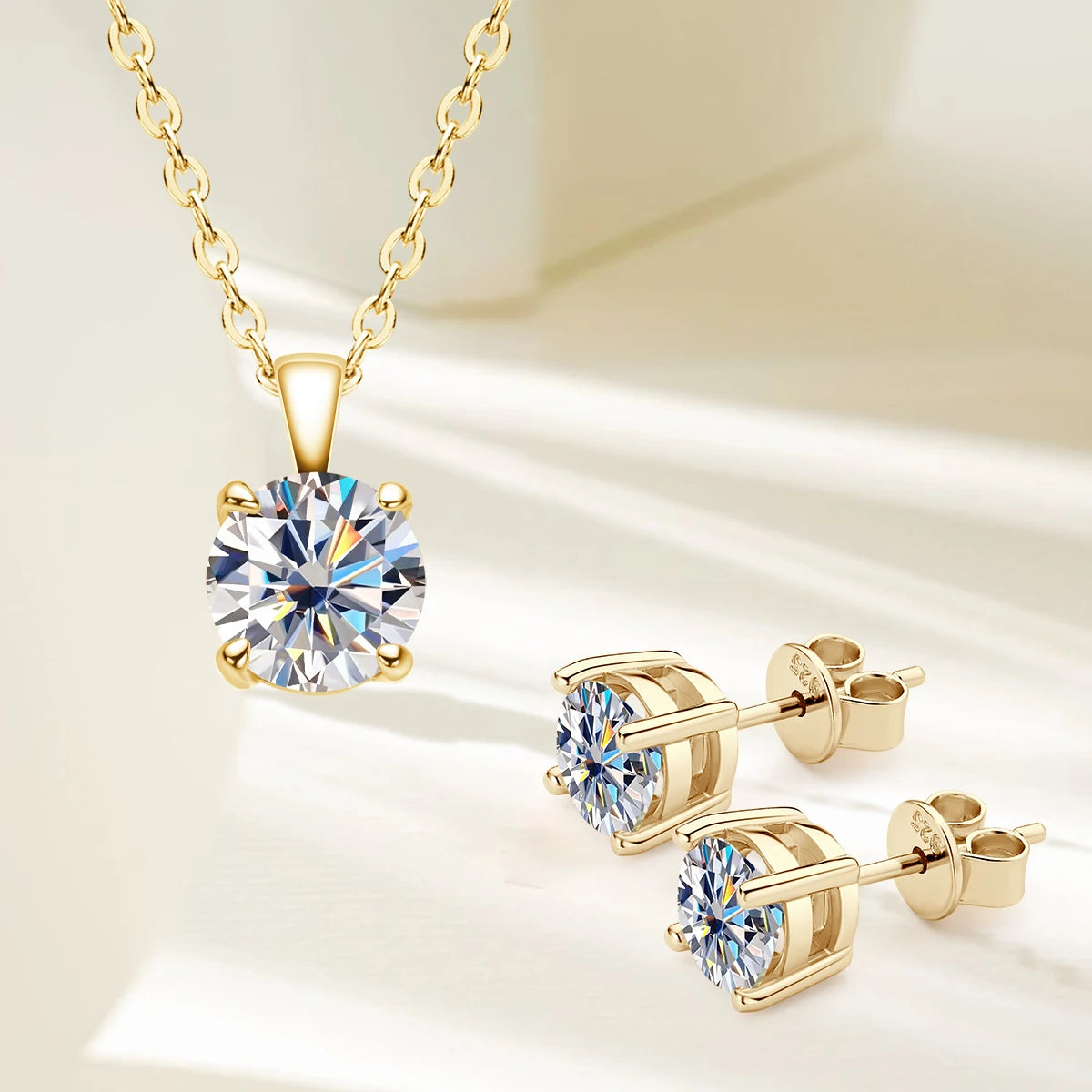 Timeless Charm Pendant and Earring Set