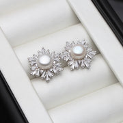 Elegant Freshwater Pearl Studs
