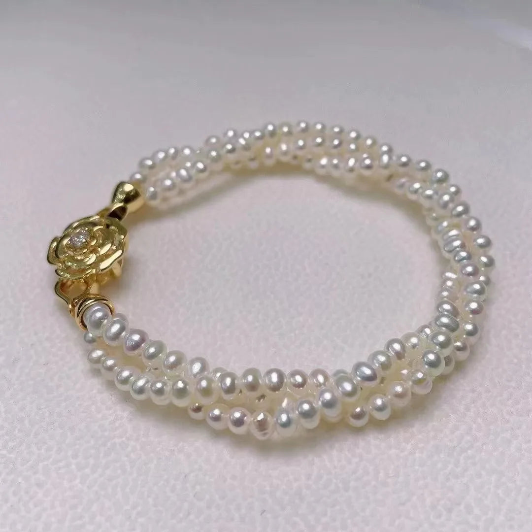 classic new design south sea white pearl necklace 18inch bracelet 7.5inch