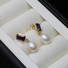Elegant Freshwater Pearl Drop Earrings