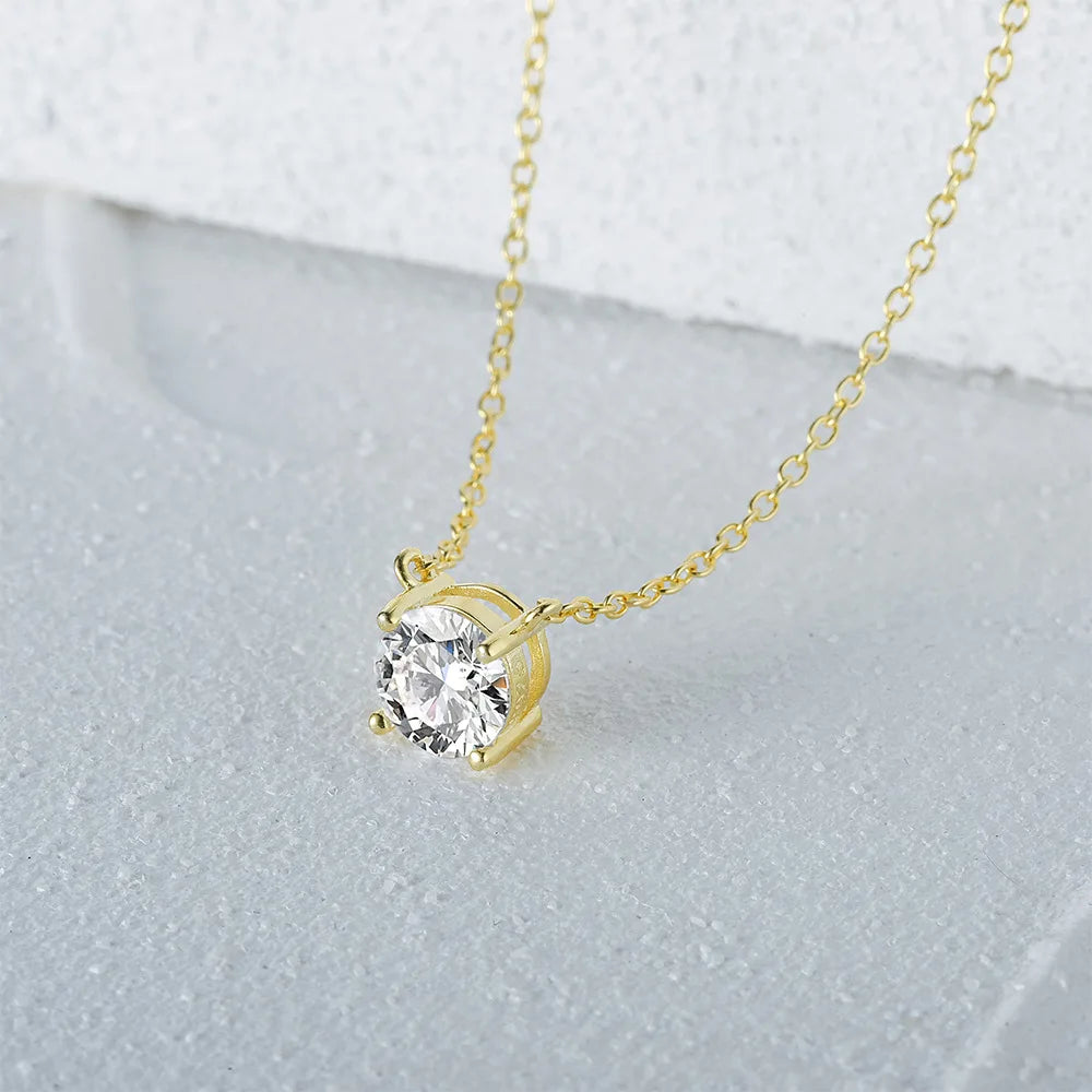 Eternal Radiance Moissanite Pendant