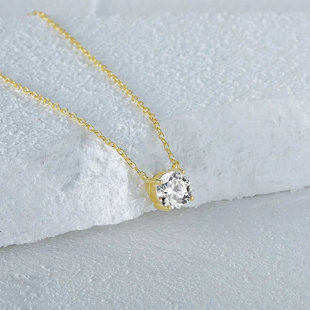 Eternal Radiance Moissanite Pendant