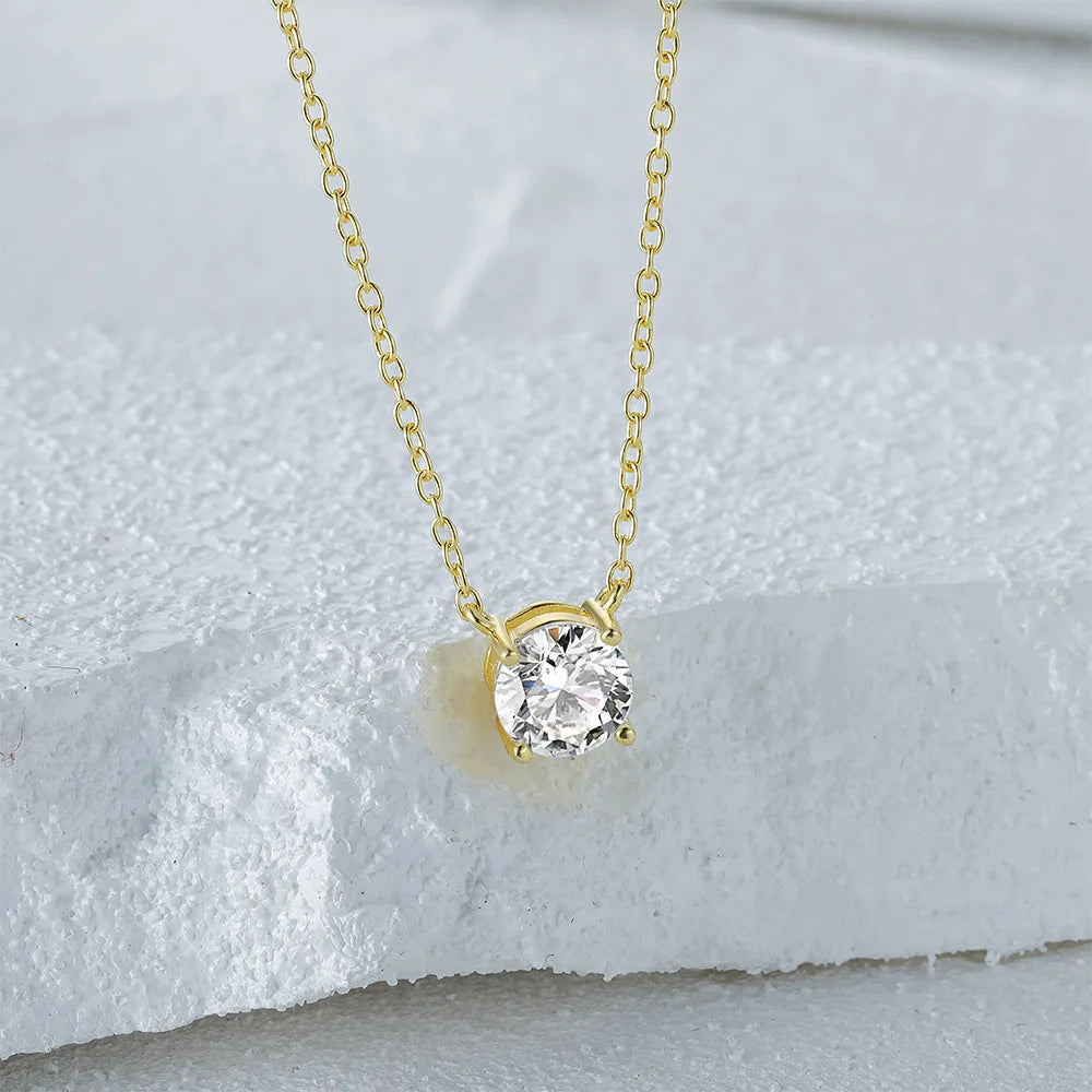 Eternal Radiance Moissanite Pendant