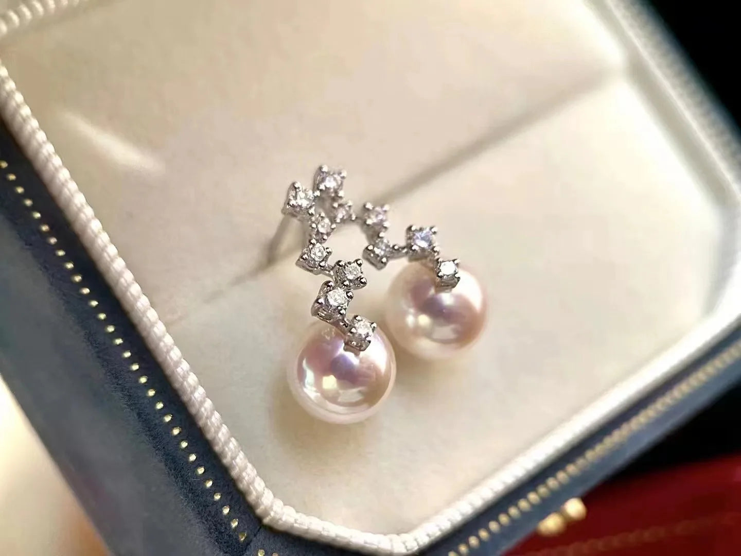 Sophisticated 8-8.5mm Pearl Jewelry Set
