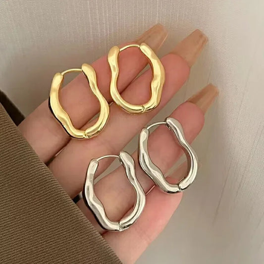 Modern Minimalist Geometry Hoops