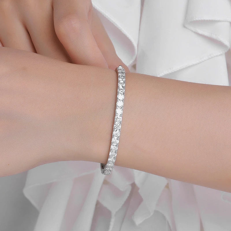 Gilded Grace Moissanite Bracelet