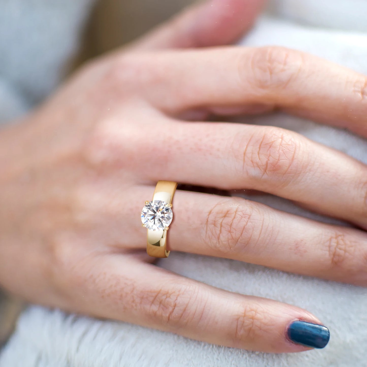 Moissanite Bliss Engagement Ring