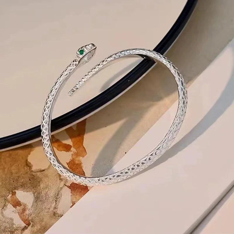 Charmed Snake Bangle