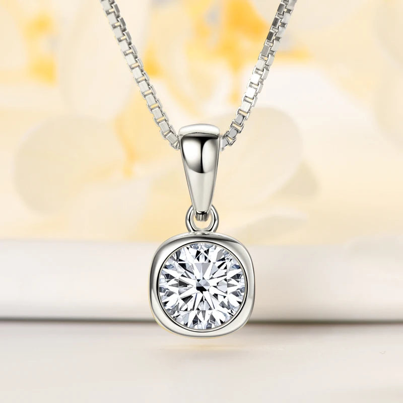 Celestial Sparkle Moissanite Necklace