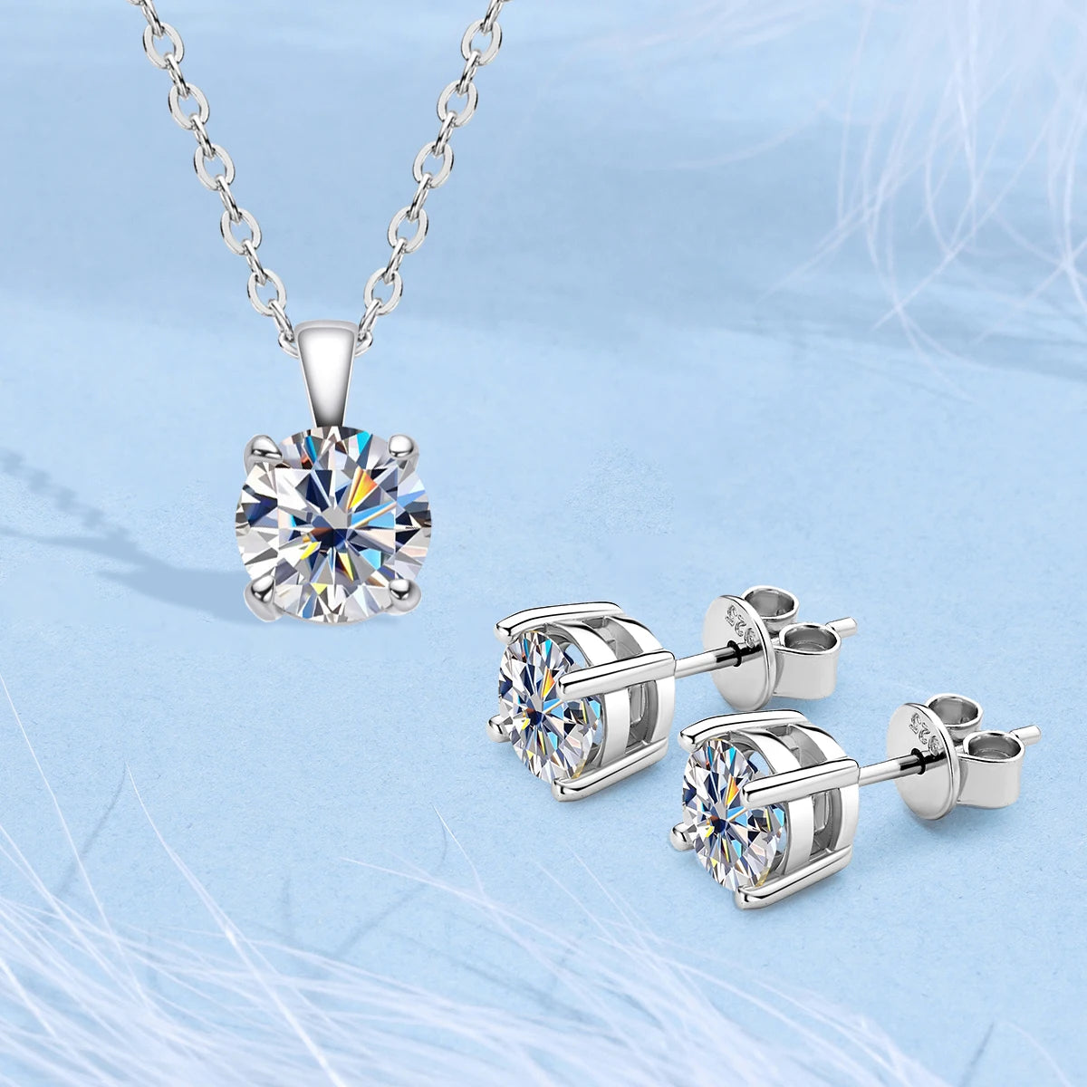 Timeless Charm Pendant and Earring Set