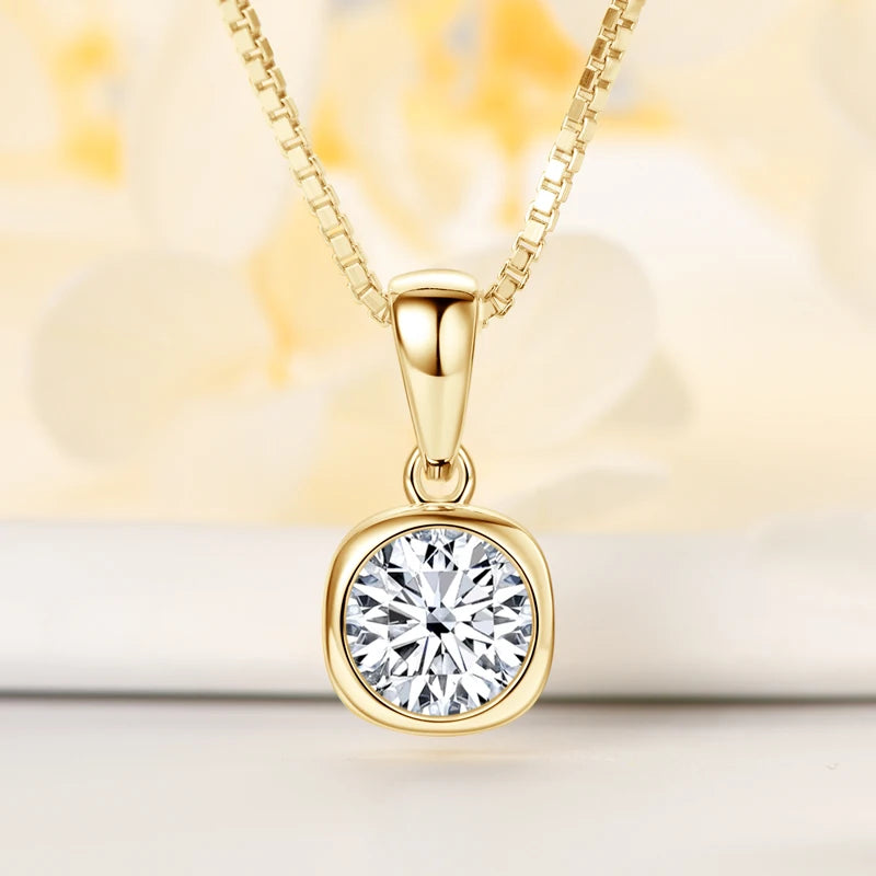 Celestial Sparkle Moissanite Necklace
