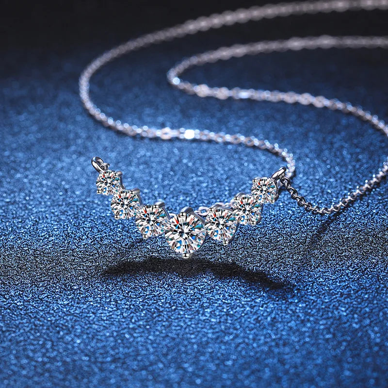 Radiant Elegance Moissanite Necklace