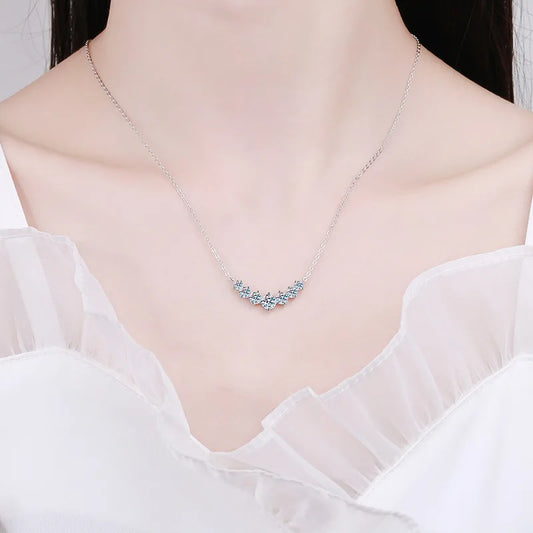 Radiant Elegance Moissanite Necklace