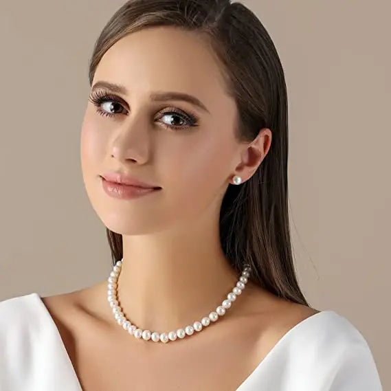 Elegant Freshwater Pearl Necklace for Special Occasions