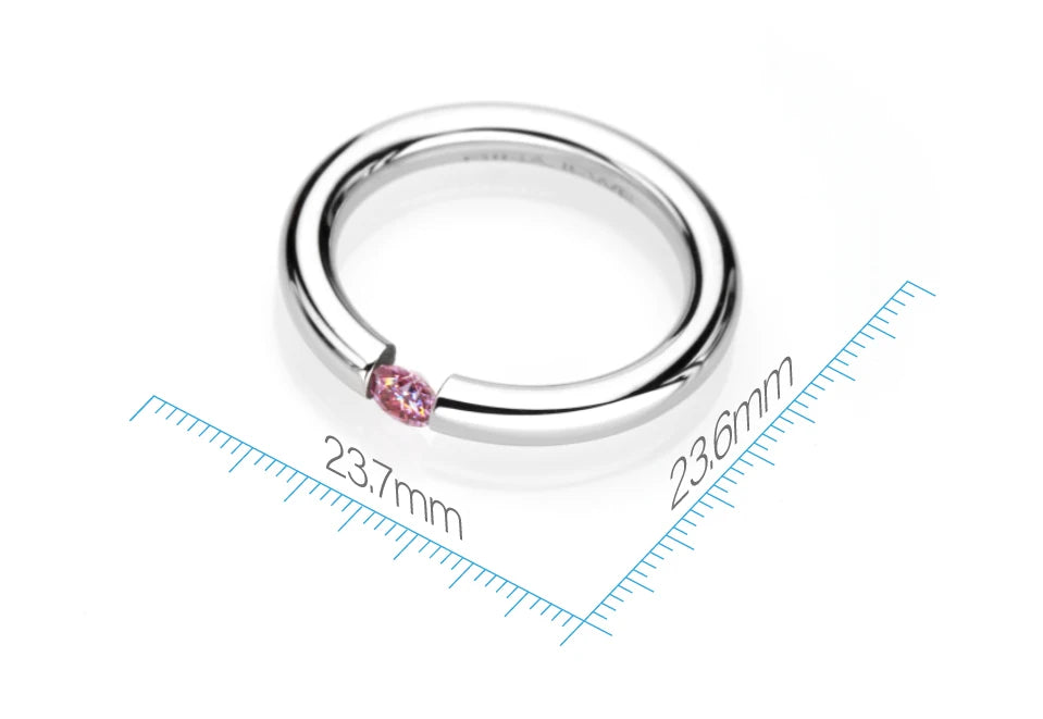 Brilliant Claw Moissanite Ring