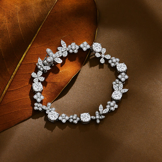 Radiant Elegance Moissanite Bracelet