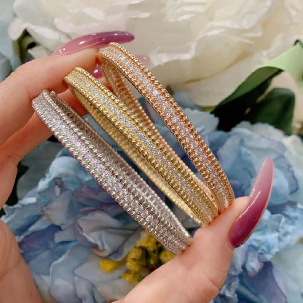 Radiant Elegance Moissanite Tennis Bracelet