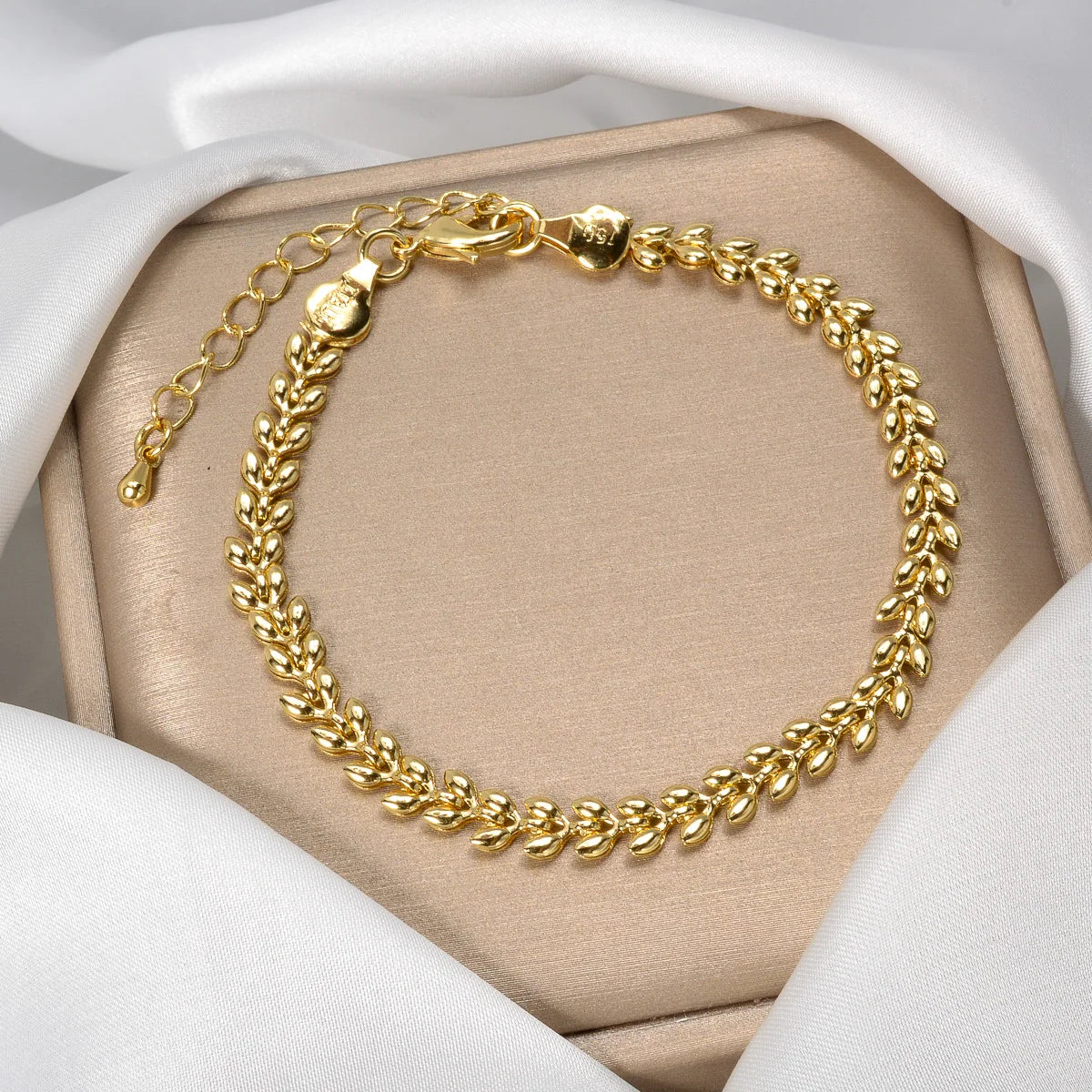 Dazzling 18K Gold Plated Bracelet