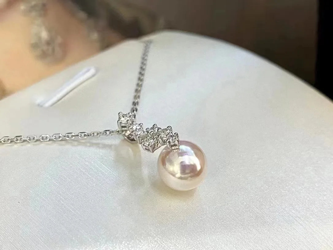 Sophisticated 8-8.5mm Pearl Jewelry Set