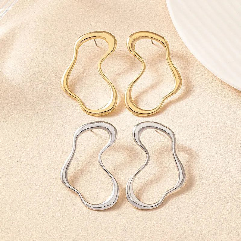 Bold Minimalist Statement Earrings