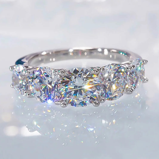 Radiant Gemstone Bridal Ring