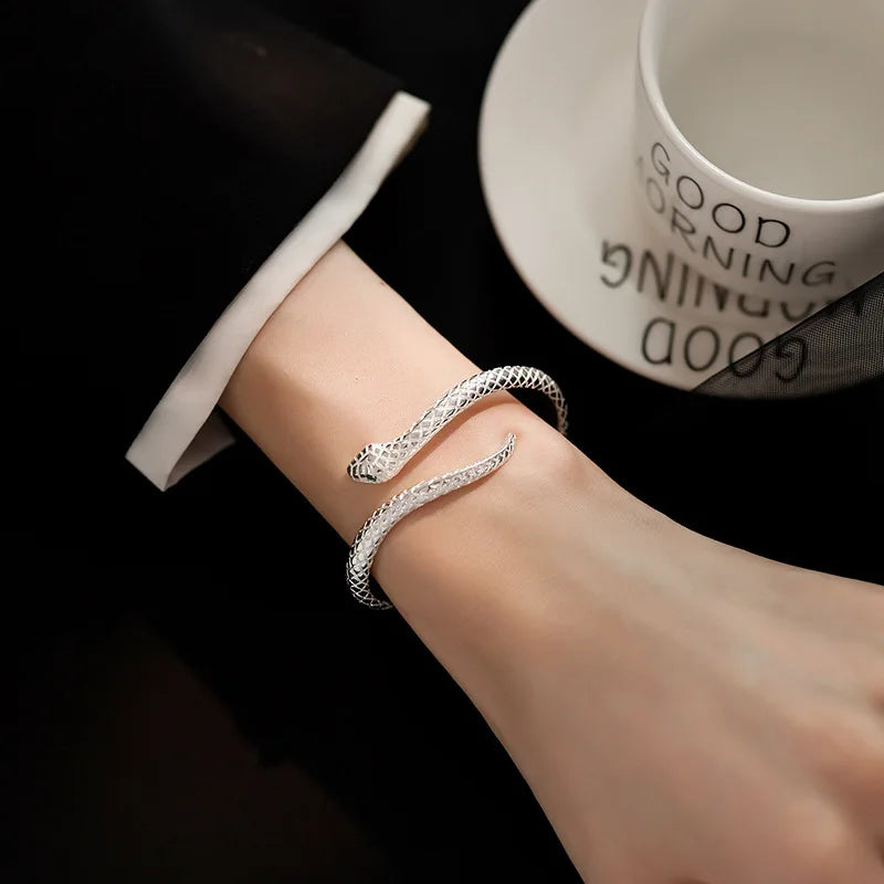 Charmed Snake Bangle