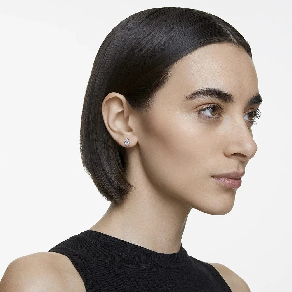 Waterdrop Moissanite Earrings with Certificates