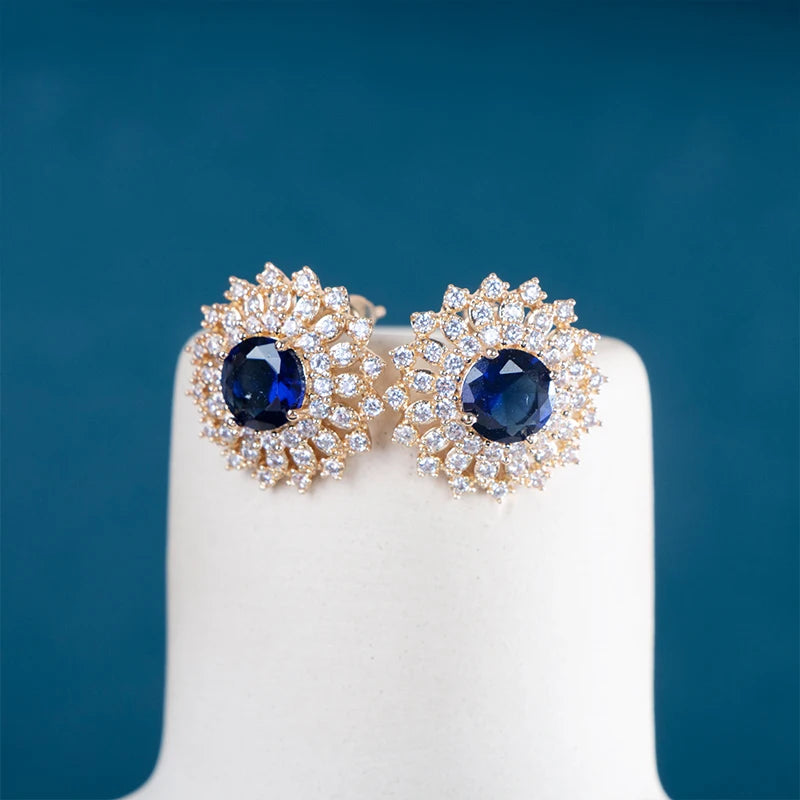 Charming Rose Gold Sapphire Ring - Elegant Jewelry for Special Moments