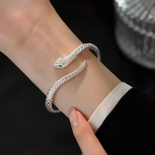 Charmed Snake Bangle